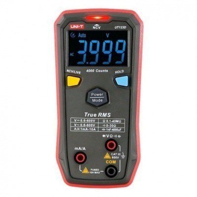 Multimetro Digital Inteligente Automatico UT123D