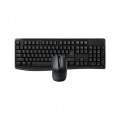 PACK RATON+TECLADO RAPOO X1800PRO BLACK