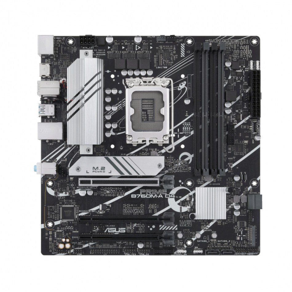 Placa Base Asus Prime B760M-A D4-CSM Socket 1700 Micro ATX