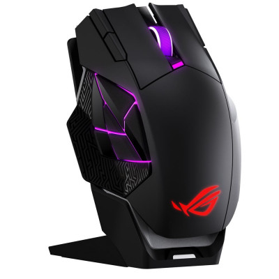Raton inalambrico gaming asus rog spatha x 65k negro