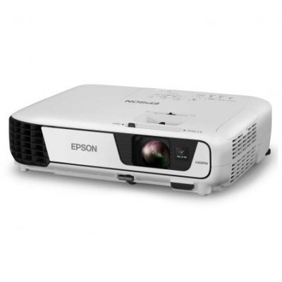 PROYECTOR PORTÁTIL EPSON EB-S31 - 3200 LUMENES - 15000:1 - 800X600 SVGA - ZOOM DIG. 1.35X - VGA - HDMI - VÍDEO COMPUESTO - S-VIDEO - ALT. 2W - BLANCO