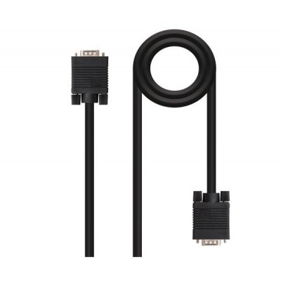 Cable VGA Monitor Macho 1,8m NANOCABLE