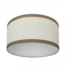 Pantalla Colgante/p.salon Soprano E27 Beis 40dx40dx21h