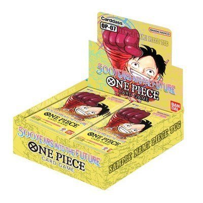 Juego de cartas one piece years into the future op07 booster box inglés 24 unidades