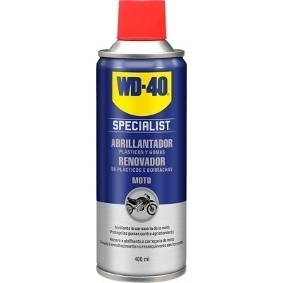 Spray abrillantador para plásticos WD-40 de silicona 400ml 34344