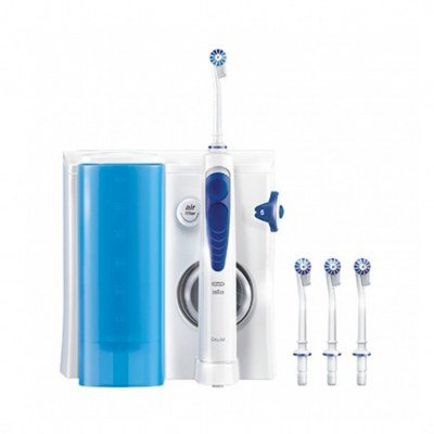 Irrigador dental braun oral - b md - 20 profesional care blanco micro burbujas - 2 velocidades - regulador presion 1 - 5