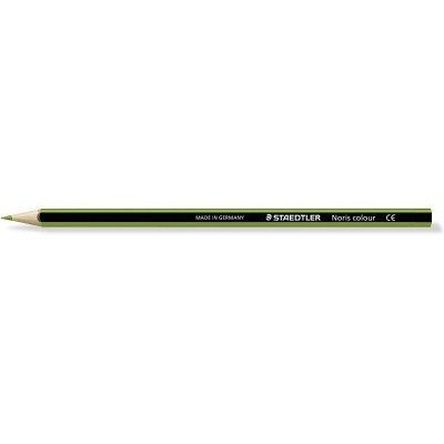 Staedtler Noris Colour 185 Lapiz Hexagonal de Color - Resistencia a la Rotura - Material Wopex - Color Verde Claro