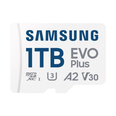 Tarjeta micro sd samsung microsdxc evo plus 1tb clase 10 + adaptador sd