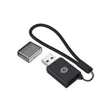 Conceptronic BIAN07B lector de tarjeta USB 3.2 Gen 1 (3.1 Gen 1) Type-A Negro