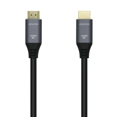 AISENS - CABLE HDMI V2.1 ULTRA ALTA VELOCIDAD / HEC 8K@60HZ 48GBPS, A/