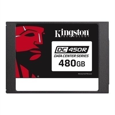 Disco duro interno solido ssd kingston data center 480gb 2.5pulgadas sata3 450r