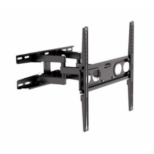 Soporte televisión orientable Axil Lunix XL inclinable de doble brazo válido para televisores de 26" a 65" hasta 30kg ref: AC 0593 E negro