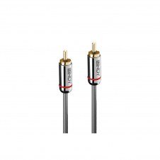 Lindy 35339 cable de audio 1 m RCA Antracita