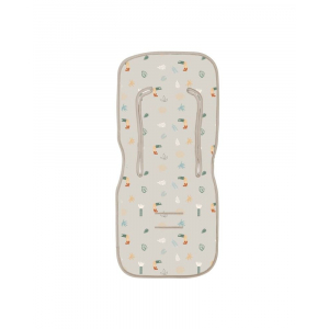 Colchoneta Bimbidreams Recta Tucan Gris