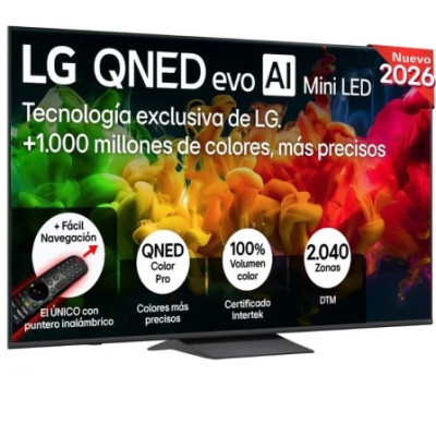 Televisor LG QNED evo AI QNED8EB Mini LED 75QNED8EB3A 75/ Ultra HD 4K/ Smart TV/ WiFi