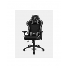 DRIFT DR110BGRAY silla para videojuegos Butaca para jugar Asiento acolchado Negro, Gris