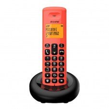 TELEFONO INALAMBRICO ALCATEL E160 EWE RED