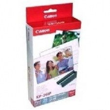 Papel foto canon selphy kp - 36ip 10x15 + tinta 36 hojas series cp