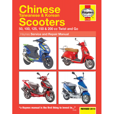 Manual de servicio para scooter HAYNES 4768