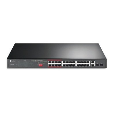 Switch TP-Link TL-SL1226P 26 Puertos/ RJ-45 10/100/1000 PoE/ SFP