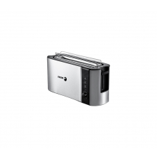 Fagor Bigtoast Steel 6 2 rebanada(s) 1000 W Negro, Acero inoxidable