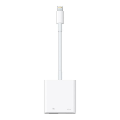 Adaptador lightning a usb tipo a - lightning apple macho - hembra