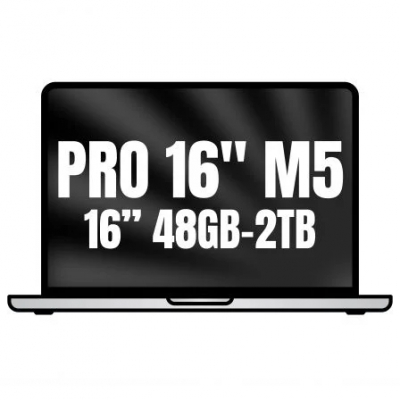 Apple Macbook Pro 16/ M5 Max 18-Core CPU/ 48GB/ 2TB SSD/ 40-Core GPU/ Plata