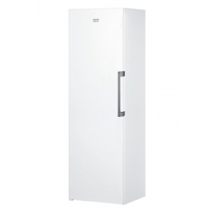 Congelador vertical Hotpoint Ariston UH8 F2C W, 187.5 x 59.5 x 63 cm, No Frost, clase E, 242 kWh año, 41dB, 263 litros, puerta reversible, blanco