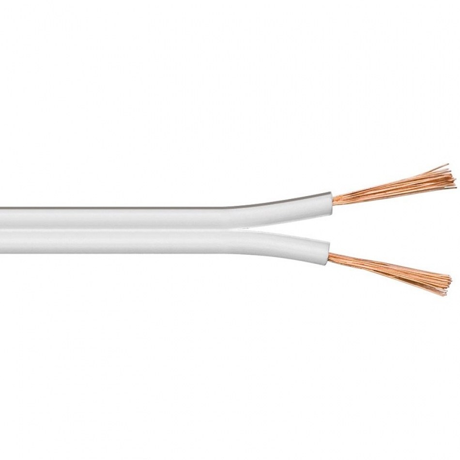 Cable Paralelo 2x0,50mm BLANCO 100mts