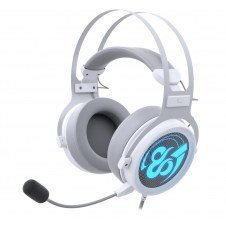 Auriculares Gaming Newskill Kimera V2 Ivory 7.1 Compatibles con PC y PS4 en Color Blanco - NS-HS-KIMERA-V2-IVO