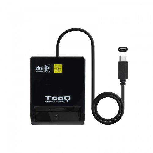 LECTOR TARJETAS TQR-211B DNIE SIM USB-C NEGRO