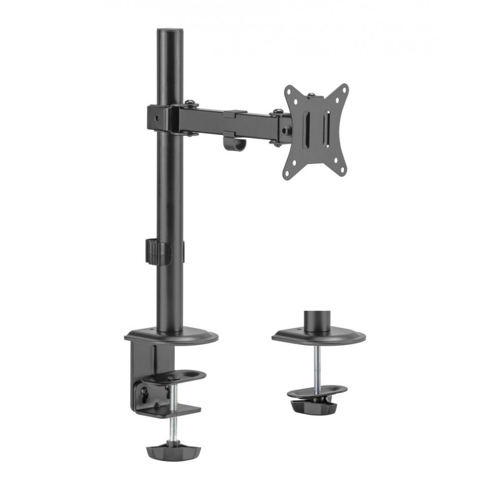 Soporte de escritorio articulado para monitor de 17«-32», negro