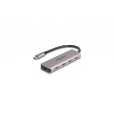 DeLOCK USB 5 Gbps Concentrador USB Type-C de 4 puertos con conector USB Type-C