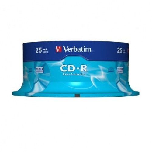 CD-R Verbatim Datalife 52X/ TarrinA25uds