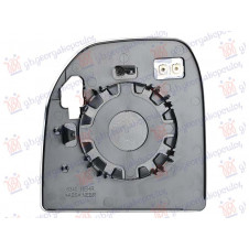 CRISTAL DE RETROVISOR DE PUERTA (SUPERIOR) CALEFACTABLE (CRISTAL CONVEXO)