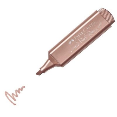 Marcador Fluorescente Faber Castell Textliner 46 154691/ Rubí Metálico