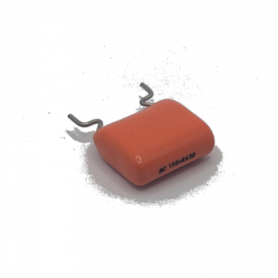 Condensador Poliester 150nF 630V R15mm 150K