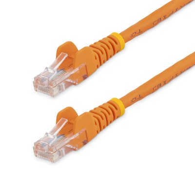 Cable de Red de 5m Naranja Cat5e Ethernet RJ45 sin Enganches