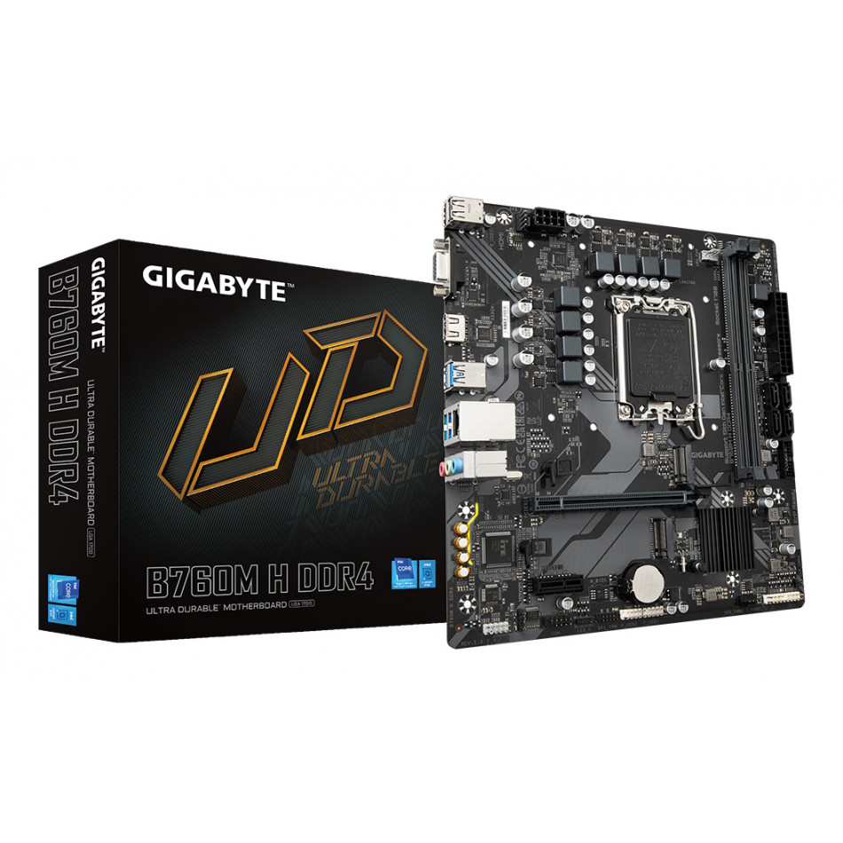 Placa Base Gigabyte B760M H DDR4 Socket 1700 Micro ATX