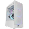 CAJA ATX SEMITORRE MARS GAMING MCNEBULAW LATERAL CRISTAL TEMPLADO FRONTAL MESH GPU 302mm BLANCO