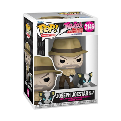 Funko pop animation jojo's bizarre adventure joseph & iggy
