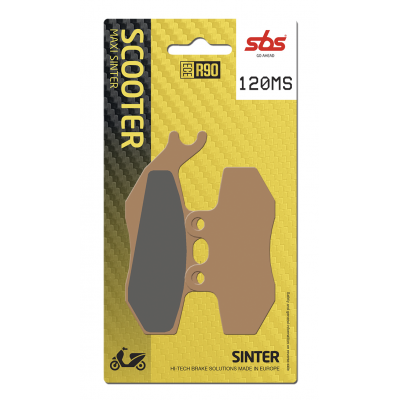 MS Scooter Maxi Sintered Brake Pads SBS 120MS