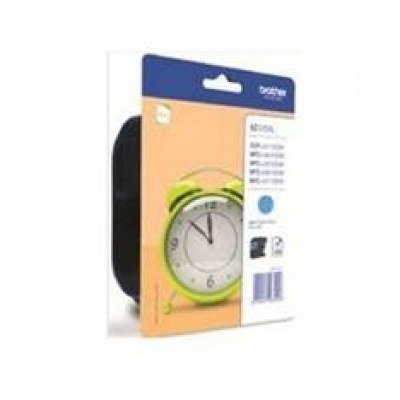 Cartucho tinta brother lc125xlcbp cyan 1200 paginas dcpj4110dw - mfcj4410dw - mfcj4510dw - mfcj4710dw