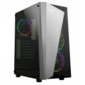 CAJA ZALMAN S4 PLUS ATX 1 XVENT 120MM ARGB 2XUSB 3.0 NEGRO S/N FUENTE