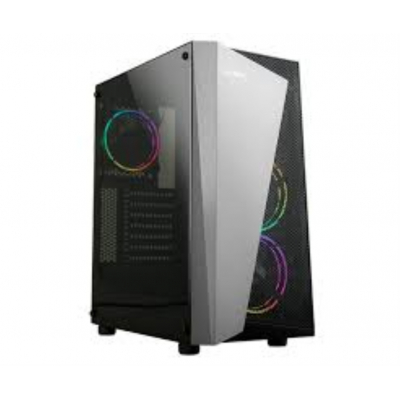 CAJA ZALMAN S4 PLUS ATX 1 XVENT 120MM ARGB 2XUSB 3.0 NEGRO S/N FUENTE