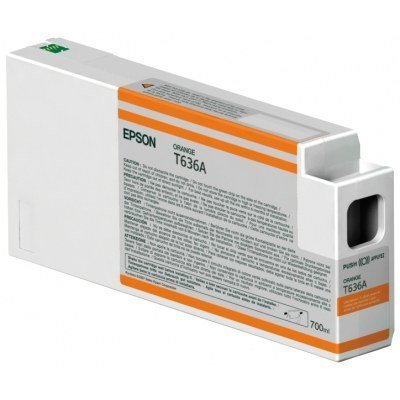 Epson T636A Naranja Cartucho de Tinta Original - C13T636A00