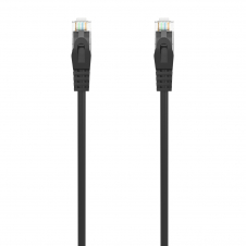 AISENS Cable de Red Latiguillo RJ45 LSZH Cat.6A 500 Mhz UTP AWG24, Negro, 2.0M