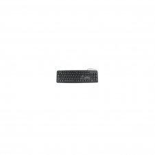 Ewent EW3112 teclado Oficina USB + PS/2 QWERTY Portugués Negro