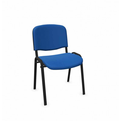 Pack 2 sillas Iso similpiel azul