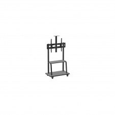 SOPORTE TV APPROX SUELO 60 - 100 RUEDAS Y ESTANTE APPISSTD